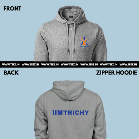 IIM-Trichy-zipper-grey-hoodie