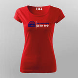 IIM Ahmedabad ESTD 1961 Women's Legacy Tee