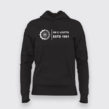 IIM Calcutta ESTD 1961 Women's Heritage Hoodie