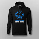 IIM Kozhikode ESTD 1996 Vintage Style Men's Hoodie