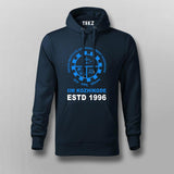 IIM Kozhikode ESTD 1996 Vintage Style Men's Hoodie