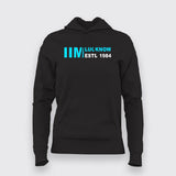 IIM Lucknow ESTD 1984 Heritage Hoodie