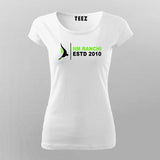 IIM Ranchi ESTD 2010 Women's Exclusive Tee