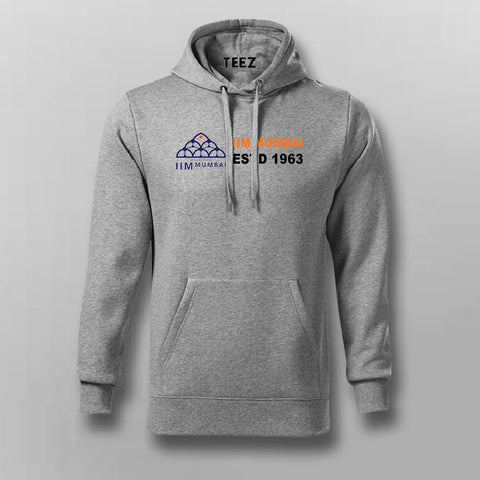 Buy This Iim Mumbai Estd 1963 Offer Hoodie For Men (March) 2024 For Prepaid Only