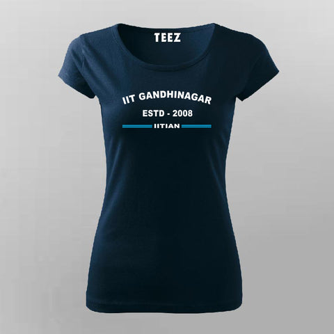 IIT Gandhinagar 2008 Women's Cotton T-Shirt