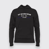 IIT Kharagpur Vintage Hoodie ESTD 1951 - Women's Style