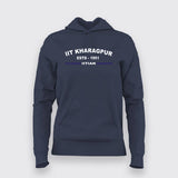 IIT Kharagpur Vintage Hoodie ESTD 1951 - Women's Style