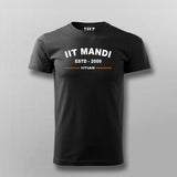 IIT Mandi ESTD 2009 Alumni Cotton T-Shirt - Exclusive Design