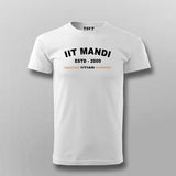 IIT Mandi ESTD 2009 Alumni Cotton T-Shirt - Exclusive Design