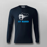 IIT MANDI Navy Full Sleeve T Shirt For Men