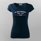 IIT Varanasi ESTD 1919 Women's Vintage Tee