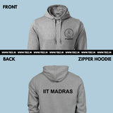 IIT Madras Cotton & Zip Hoodies - Show Your Campus Pride