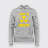 I Might Be Radioactive Rad Tech Radiologist T-Shirt For Women