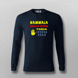 IRUNGABHAIINavyFullSleeveTShirtForMen