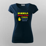 IRUNGABHAIINavyHalfSleeveTShirtForWomen