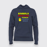 Irunga Bhai funny Hoodie for Women