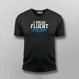 Fluent in Sarcasm: Sharp Tongue Tee