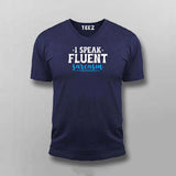 Fluent in Sarcasm: Sharp Tongue Tee