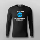 I Still Use PHP Men's Tee - Classic Programmer Wear by Teez