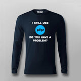 I Still Use PHP Men's Tee - Classic Programmer Wear by Teez