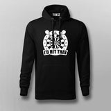 I'd Hit That Darts Player Hoodie - Funny and Stylish Wear by Teez