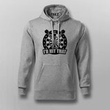 I'd Hit That Darts Player Hoodie - Funny and Stylish Wear by Teez