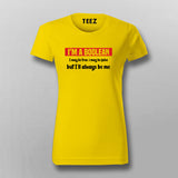 I'm A Boolean Women Tee - Clever Coder Wear by Teez