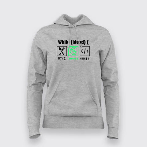 Turning Coffee Into Code - Women's Developer Hoodie