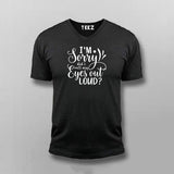 Eye Roll Out Loud: Sarcastic Expression Tee