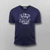 Eye Roll Out Loud: Sarcastic Expression Tee