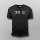 Ibm Aws Logo T-shirt For Men