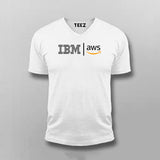 Ibm Aws Logo T-shirt For Men