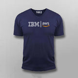 Ibm Aws Logo T-shirt For Men