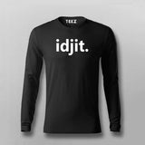 Idjit Essential Tee - Bold and Funny Wear by Teez