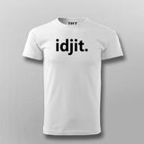 Idjit Essential Tee - Bold and Funny Wear by Teez