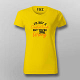 Control Freak Alert: You're Doing It Wrong Women's Tee