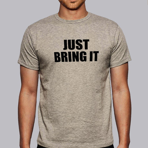 Buy This The Rock-Dwayne Johnson Just Bring It Men's WWE  Offer  T-Shirt For Men (November) For Prepaid Only