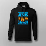 Jesus Is My Saviour Hoodie - Faithful and Stylish Wear by Teez