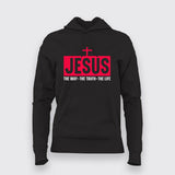 Jesus: The Way, Truth, Life – Gospel Inspired Hoodie