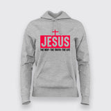 Jesus: The Way, Truth, Life – Gospel Inspired Hoodie