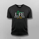 Life is light T shirt for men