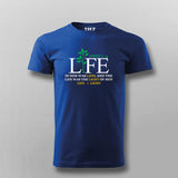 Life is light T shirt for men