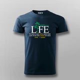 Life is light T shirt for men