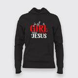 Just a Girl Who Loves Jesus - Women's Faith Tee
