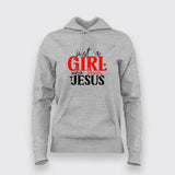 Just a Girl Who Loves Jesus - Women's Faith Tee