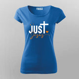 Just Jesus - Simple Devotion Women's T-Shirt