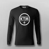 KTM, Kathmandu Tribhuvan International Airport T-shirt For Men