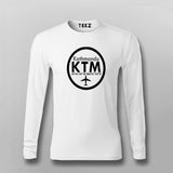 KTM, Kathmandu Tribhuvan International Airport T-shirt For Men