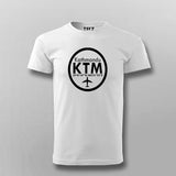 KTM, Kathmandu Tribhuvan International Airport T-shirt For Men