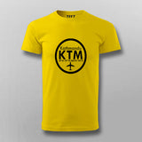 KTM, Kathmandu Tribhuvan International Airport T-shirt For Men